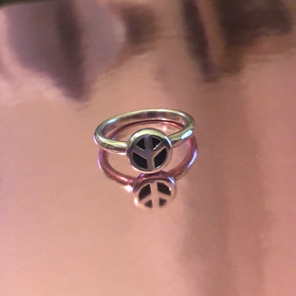 James Avery Peace Sign Ring (Retired)
